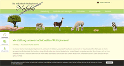 Desktop Screenshot of naturfasermuehle.de